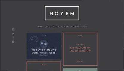 25款布局新穎的網頁設計作品賞析 探索網頁與網站設計的創意邊界